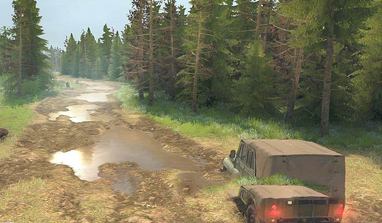 Spintires:Mudrunner - Rural Chores Map V1.0