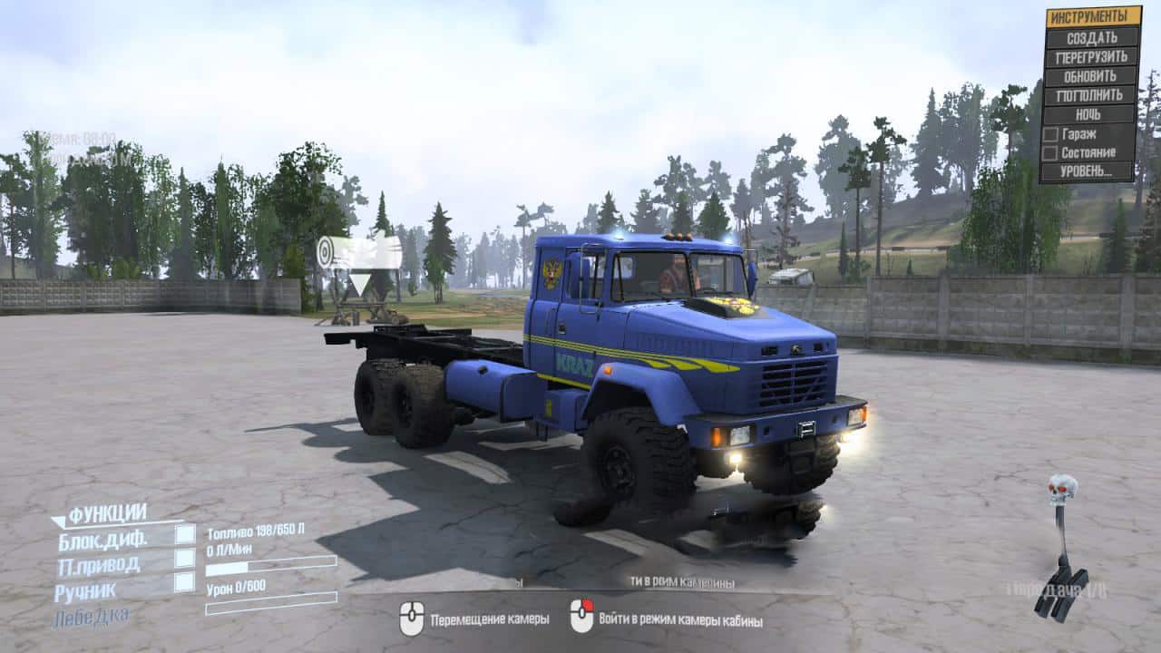 Spintires:Mudrunner - Kraz – Nord Truck V1