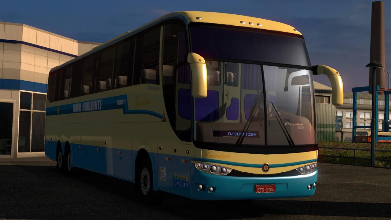 ETS2 - Marcopolo G6 1200 6x2 Bus V1.3 (1.39.x)