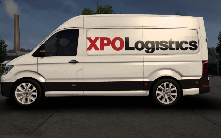 ETS2 - Volkswagen Crafter XPO Logistics Skin (1.40.x)