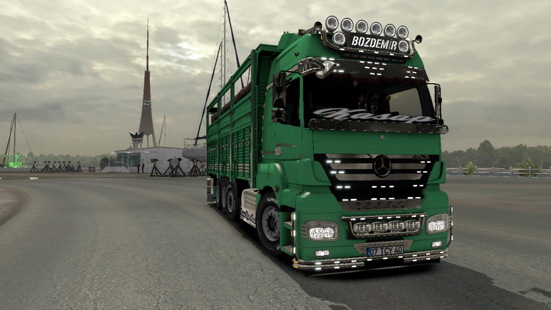ETS2 - Mercedes Axor 3240 Kaan Bozdemir V1.0 (1.37 - 1.38)