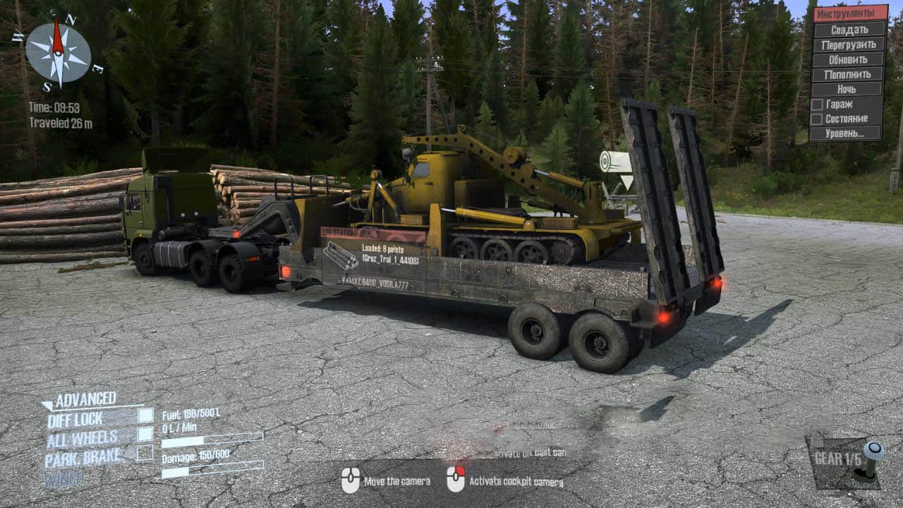 Spintires:Mudrunner - KamaAZ 6460 Military Truck V20.11.20