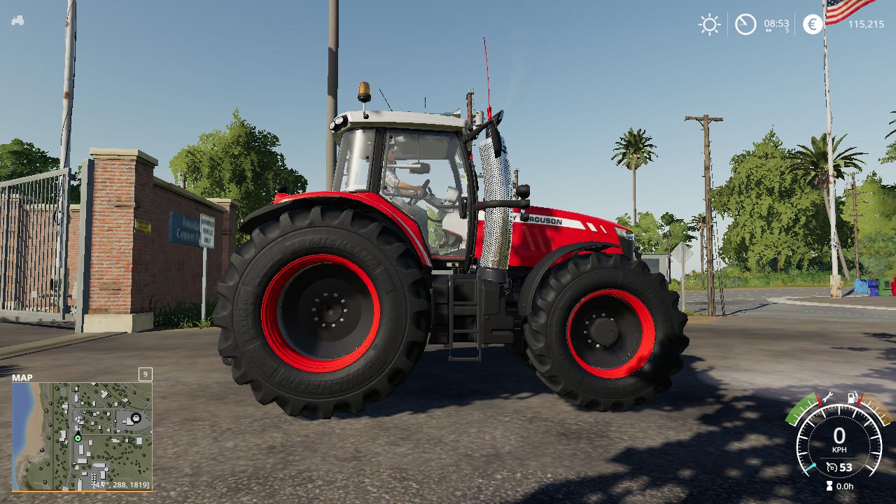 Fs19 Massey Ferguson 7700 Tractor V10 Farming Simulator 19 Modsclub 5591