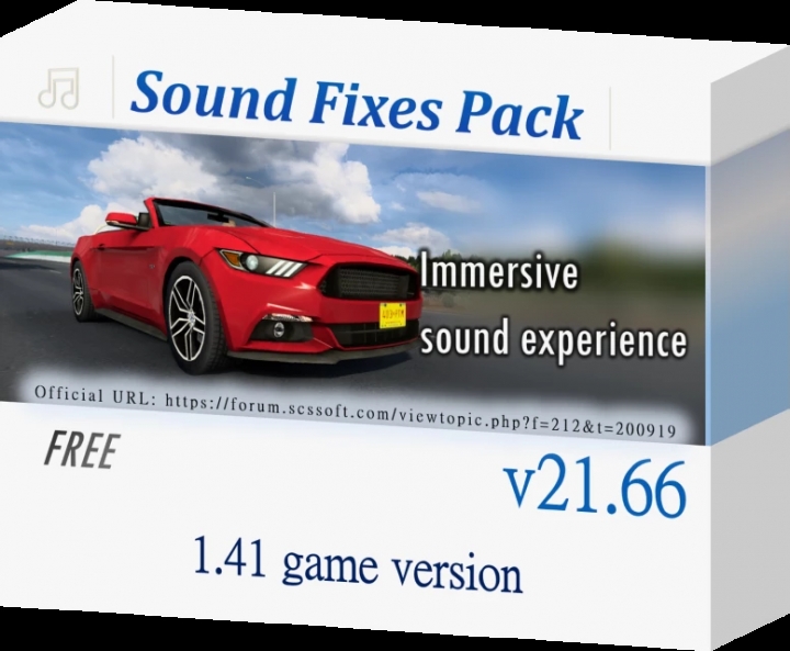 ATS - Sound Fixes Pack V21.66 (1.41.x)