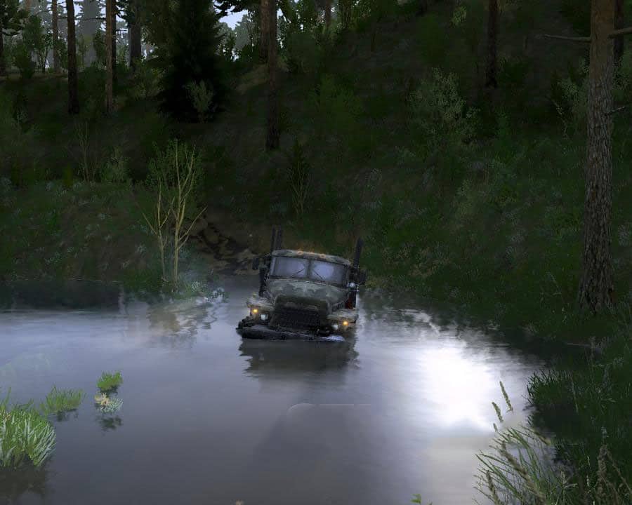 Spintires:Mudrunner - Troyaniv Map V1.0