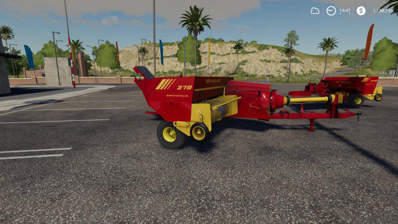 FS19 - New Holland 378 Baler with Options V1.2