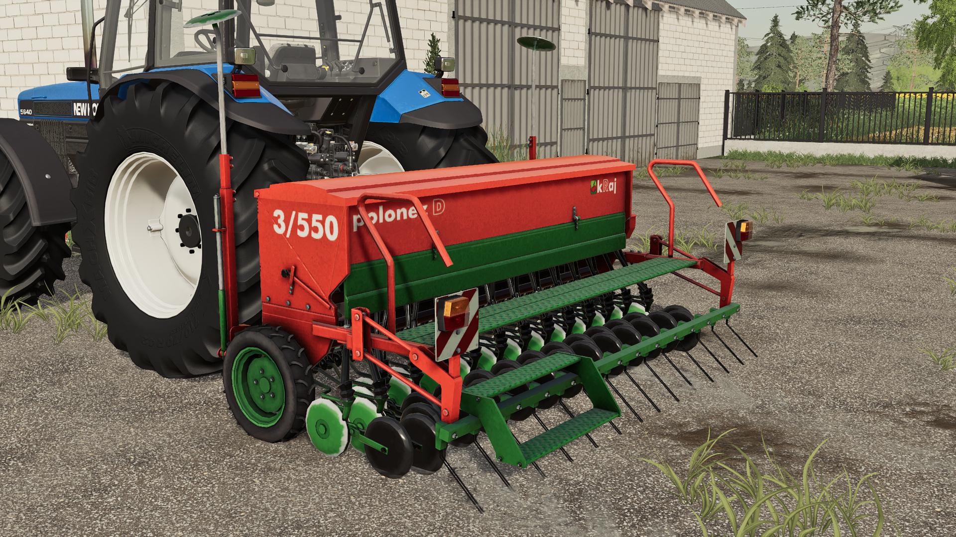 FS19 - Unia Polonez 3/550D Seeder V1.0