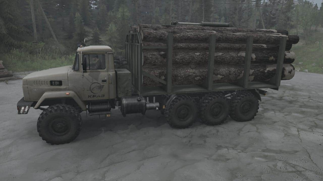 Spintires:Mudrunner - KrAZ-7140H6 Truck V26.05.20