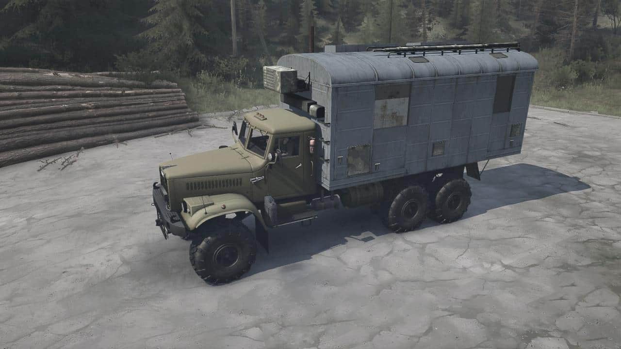 Spintires:Mudrunner - KrAZ-255B Truck V07.10.19
