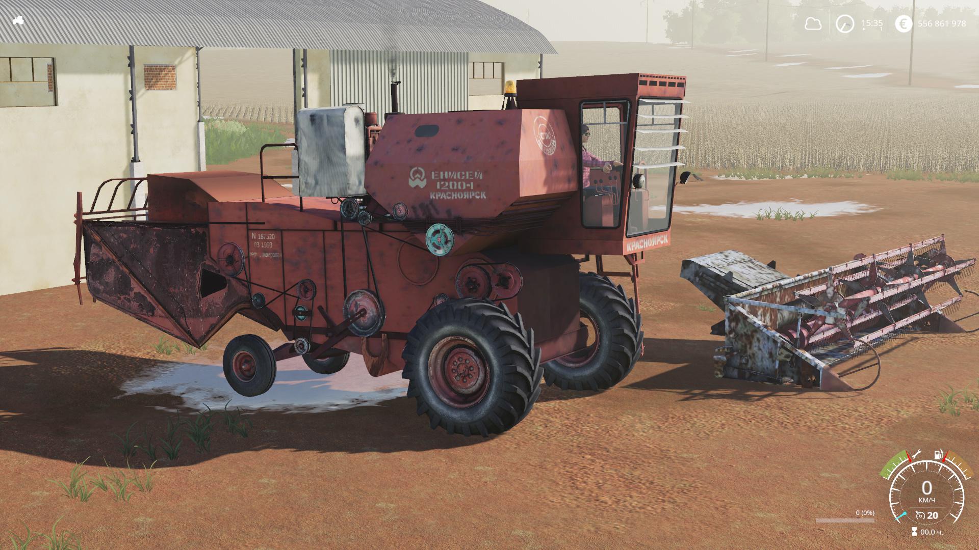 FS19 - Enisey 1200-1 Harvester V1.0