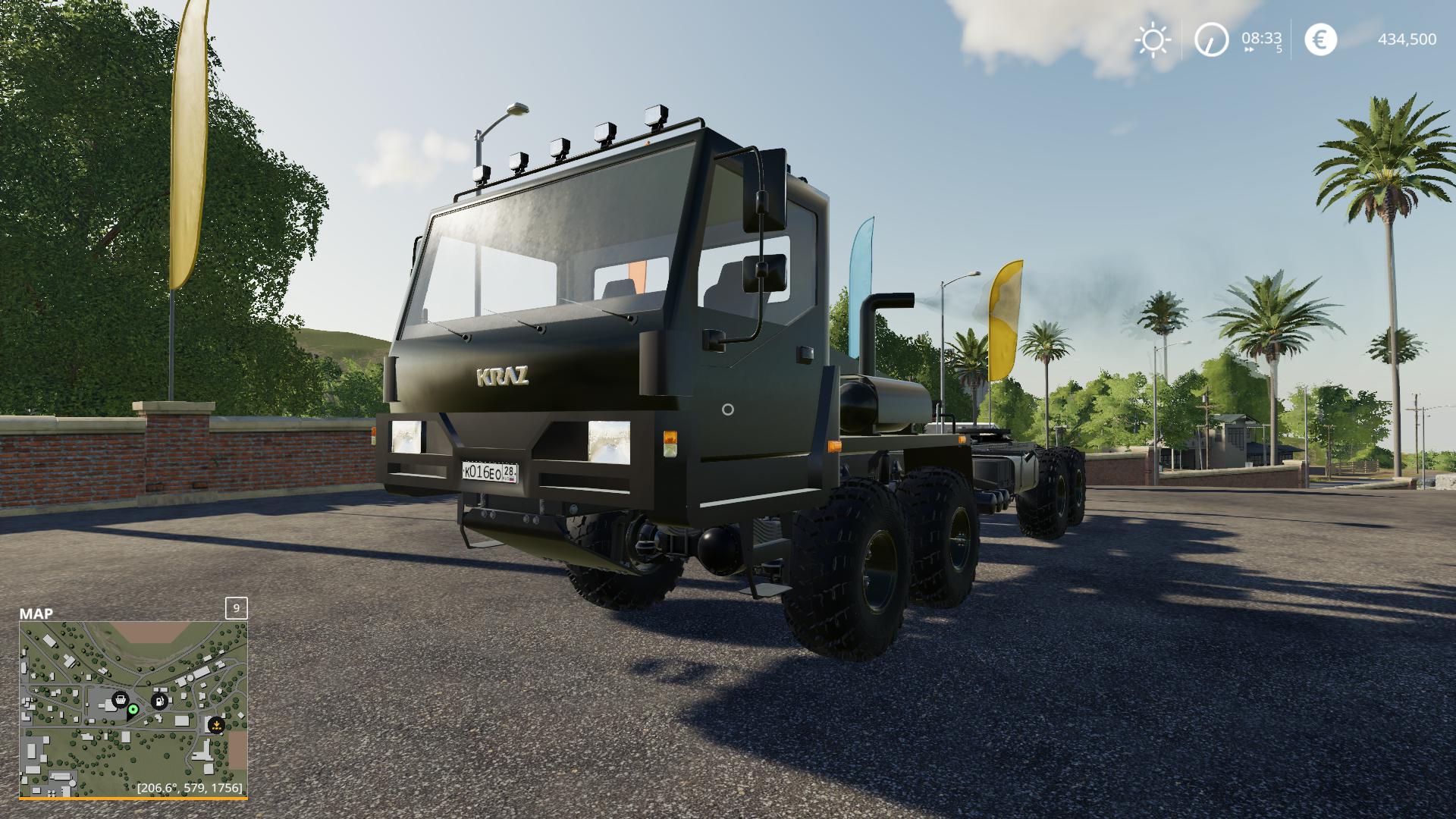 FS19 - Kraz 7634HE Truck V1.0