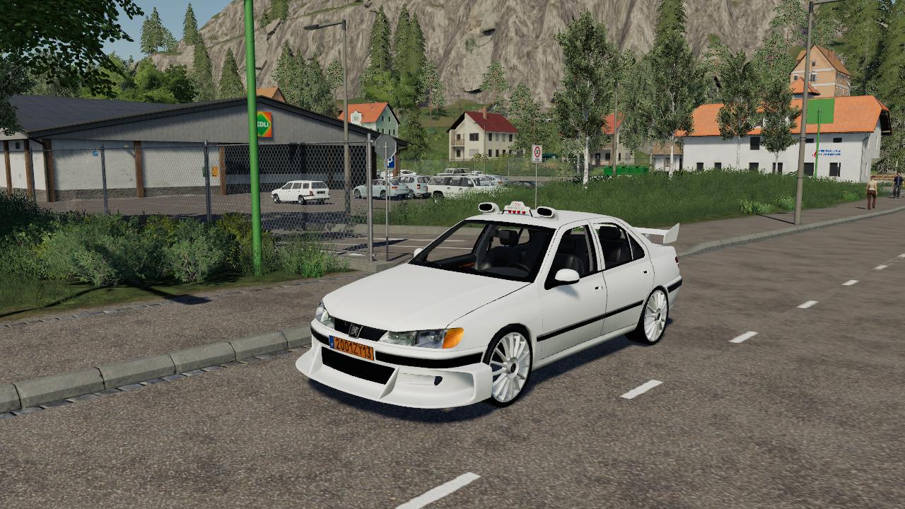FS19 - Peugeot 406 Taxi De Marseille V1.0