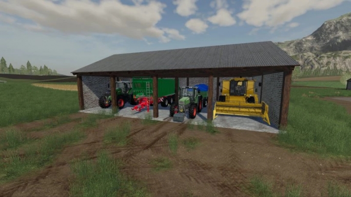 FS19 - Ceglany Garage V1.0