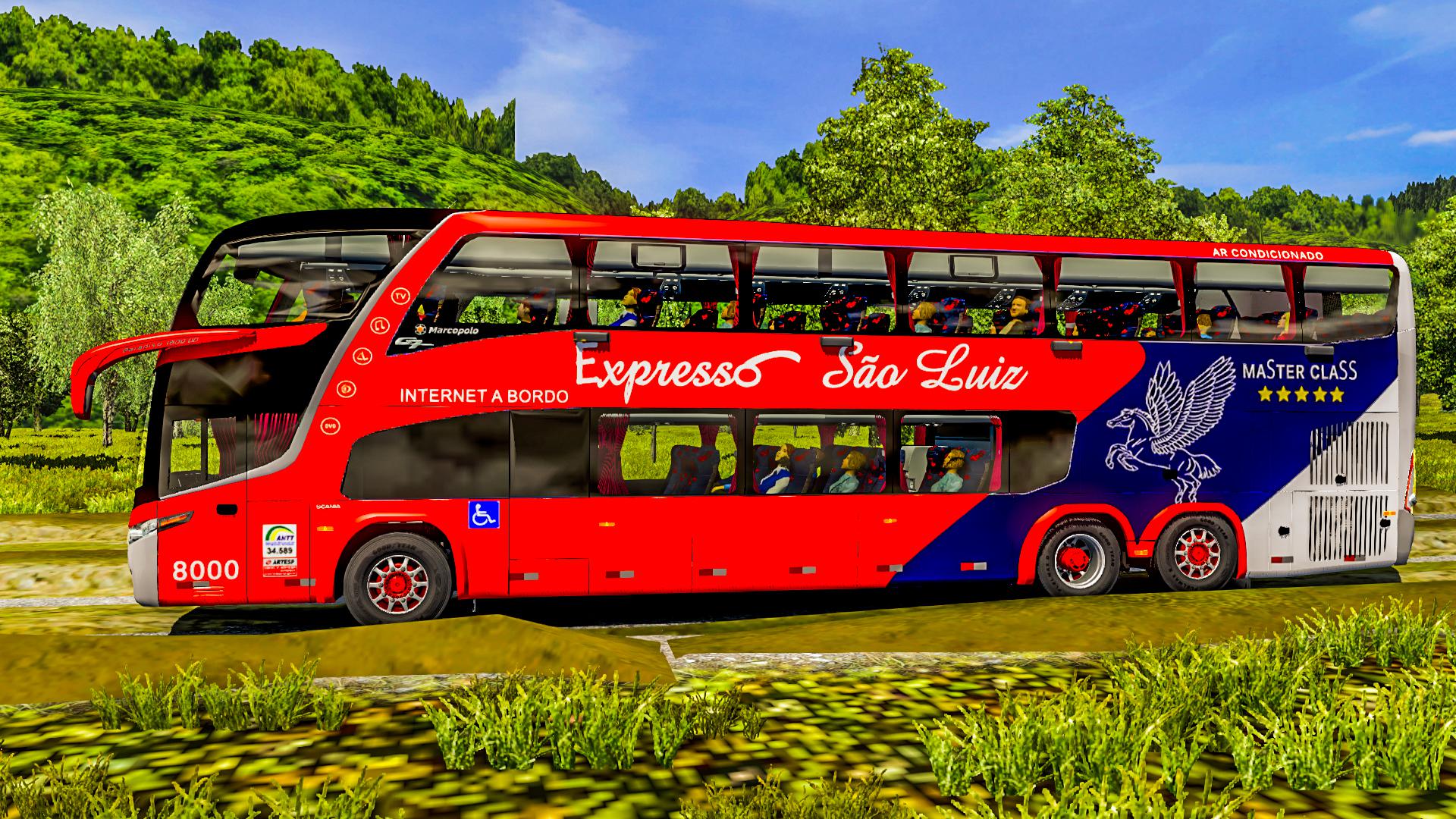 ETS2 - Marcopolo G7 1800 DD 6X2/6x4 – Scania Bus (1.38.x)
