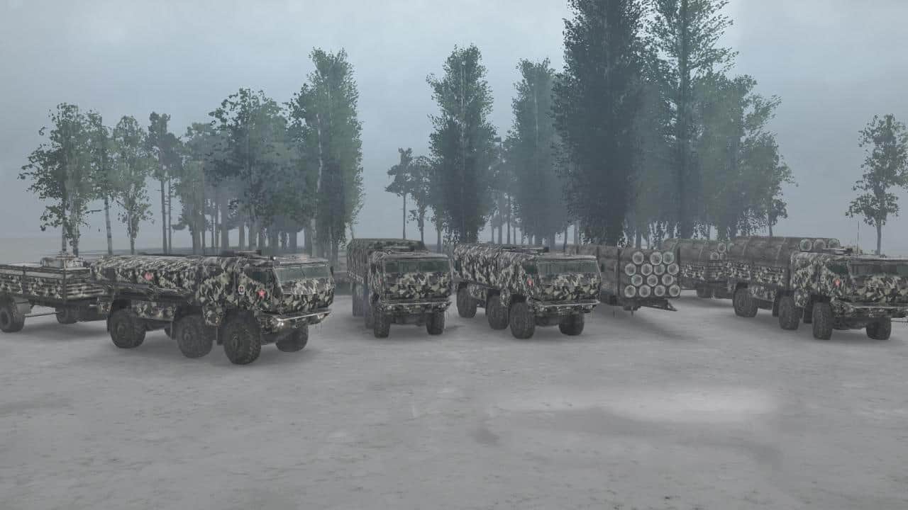 Spintires:Mudrunner - Kamaz Typhoon Truck V1.0