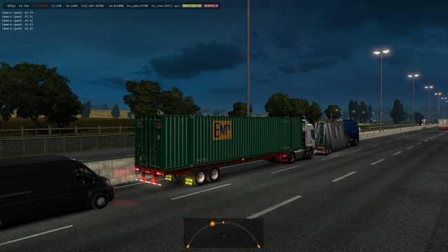 ETS2 - 53 FT Containers for Traffic Mod (1.35.X)