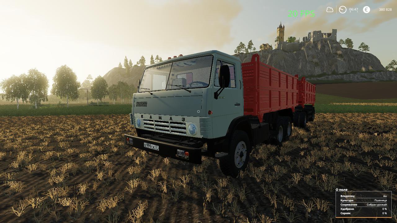 FS19 - Kamaz 55102 & Nefaz 8560 V1.0