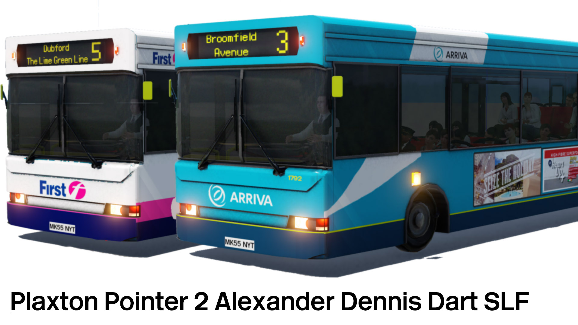 Transport Fever 2 - Plaxton Pointer 2 Alexander Dennis Dart SLF