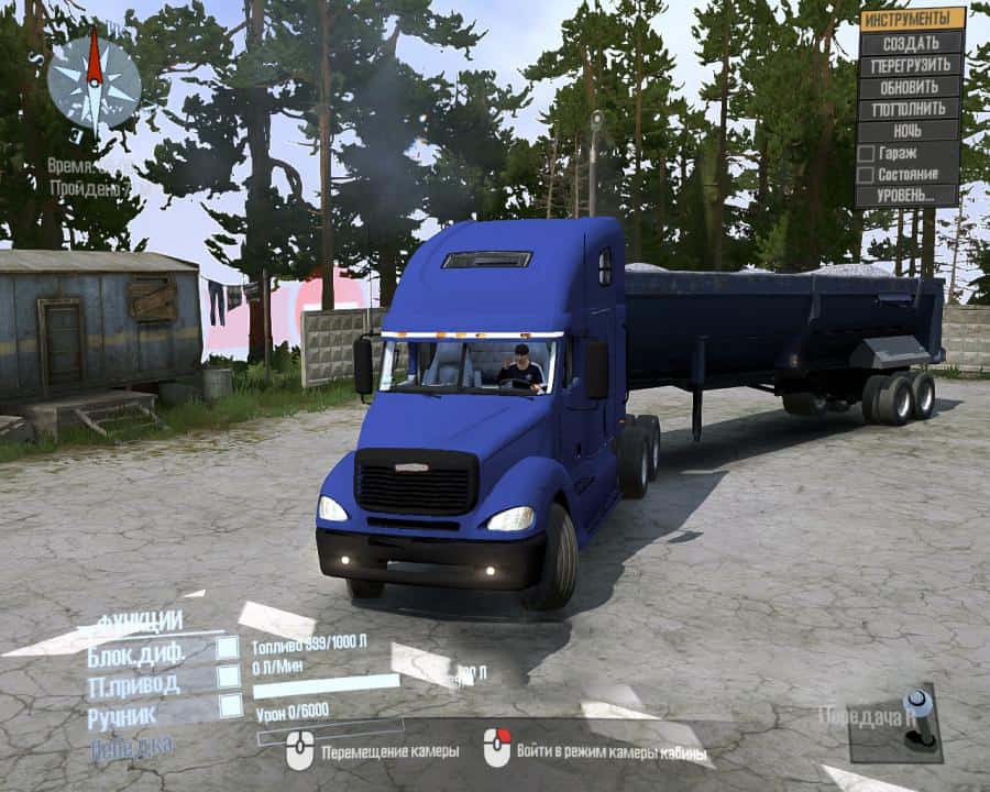 Spintires:Mudrunner - Freightliner Columbia Truck V1.0