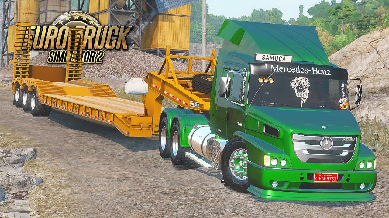 ETS2 - Mercedes-Benz Atron 1635 Truck (1.37.x)