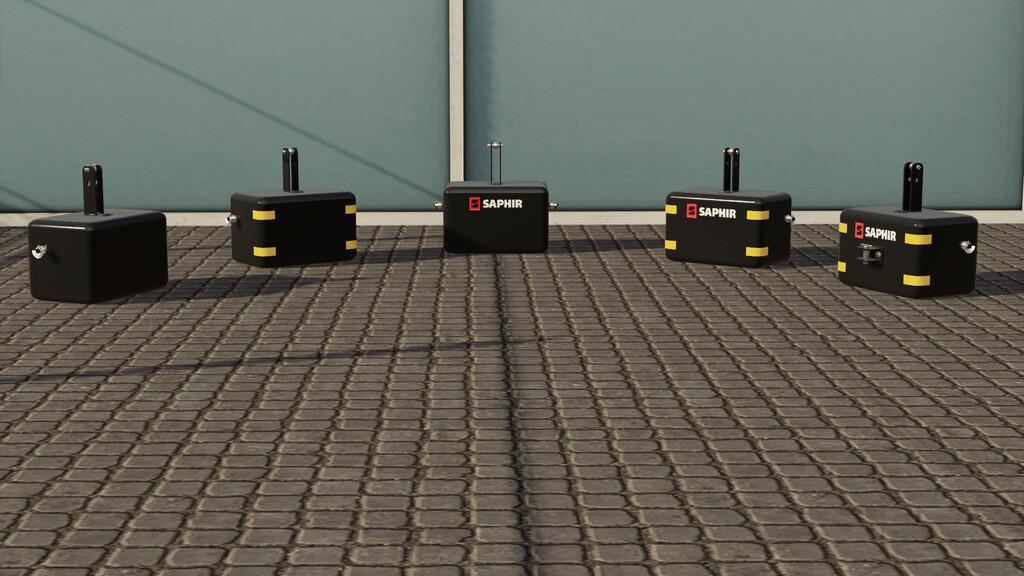 FS19 - Saphir Top Weight Pack V1.0.0.1