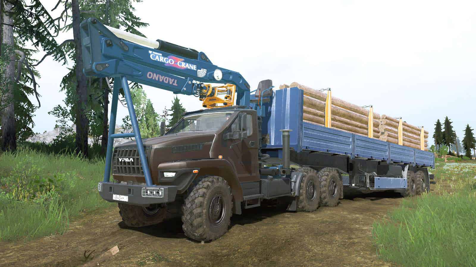 Spintires:Mudrunner - Ural-4320-6951-74 Truck
