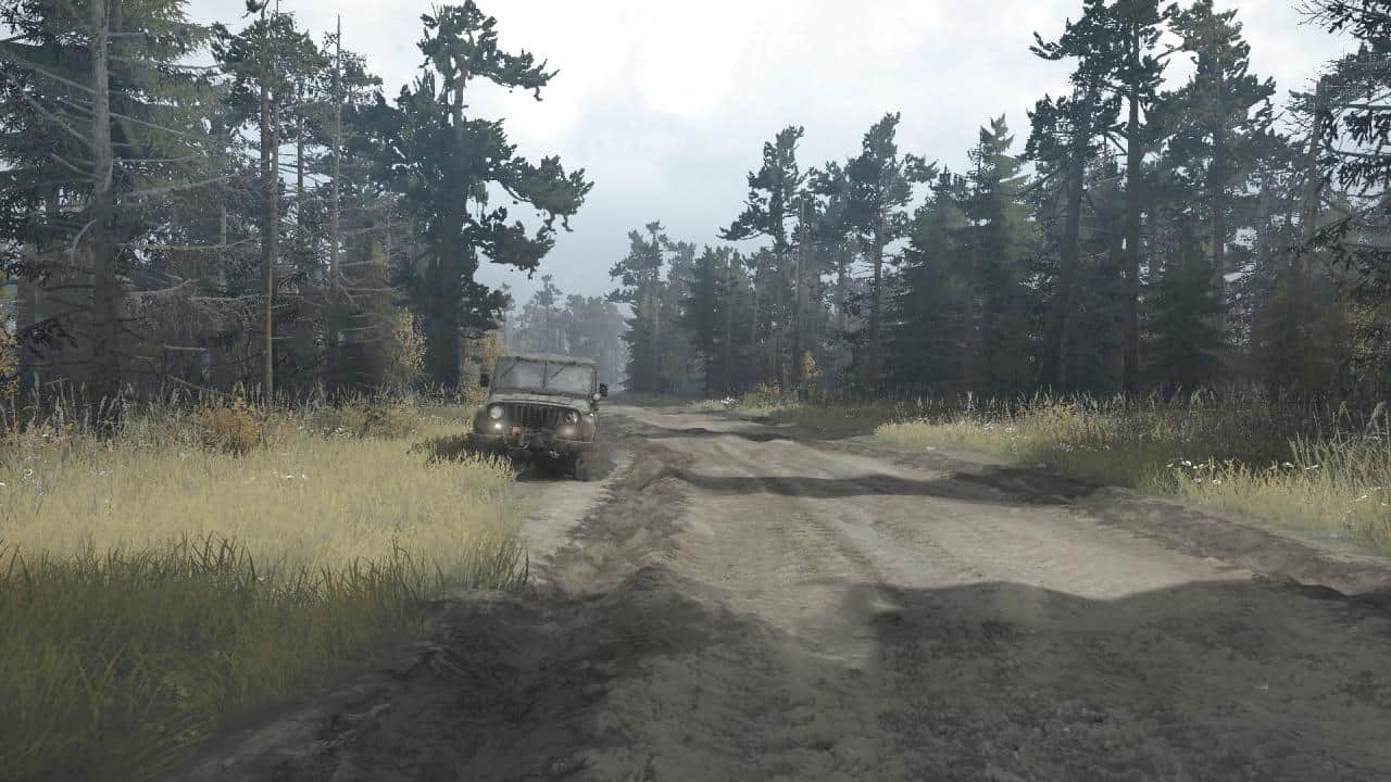 Spintires:Mudrunner - Forest Roads Map V22.12.19