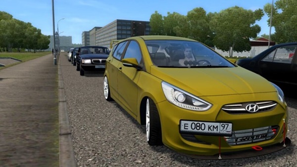 City Car Driving 1.5.9 - Hyundai Solaris Hatchback