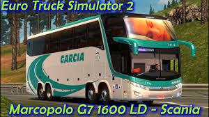 ETS2 - Marcopolo G7 1600 LD 8x2 And 6x2 - Scania V2.5 (1.36.x)