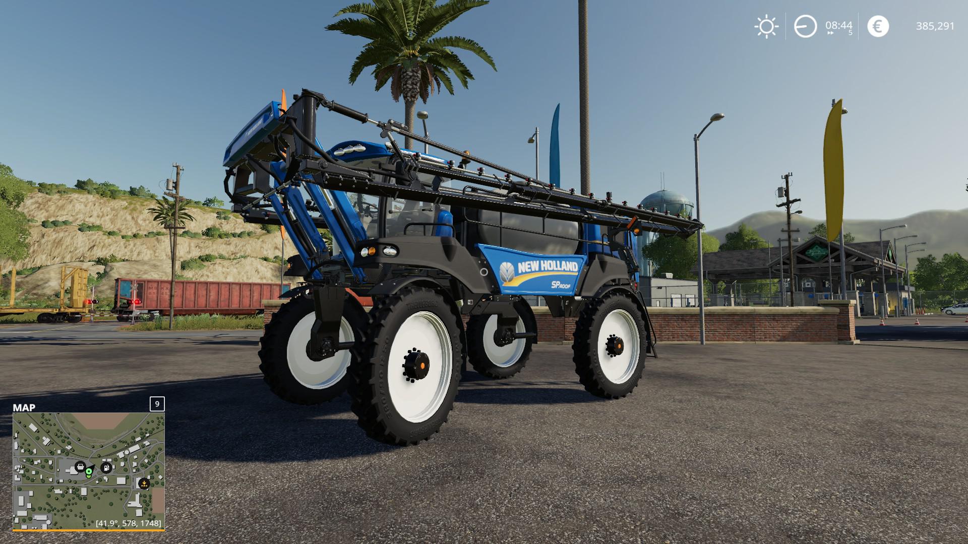 FS19 - New Holland SP 400F Section Control V1.0