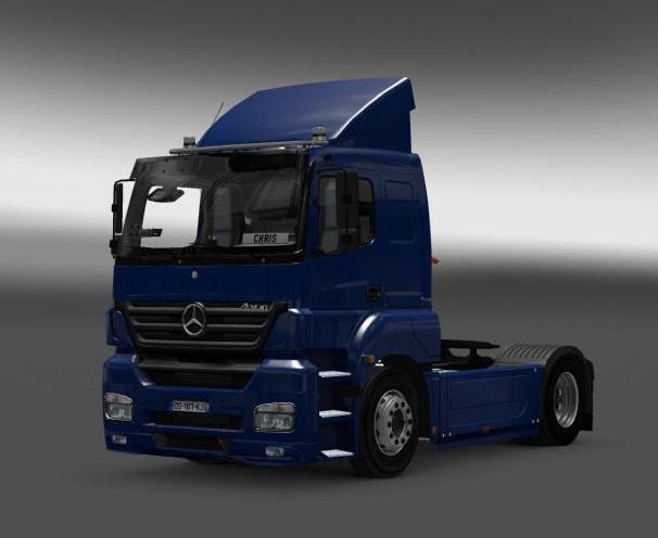 ETS2 - Mercedes-Benz Axor with Original OM 457 LA Engine Sound (1.36.x)