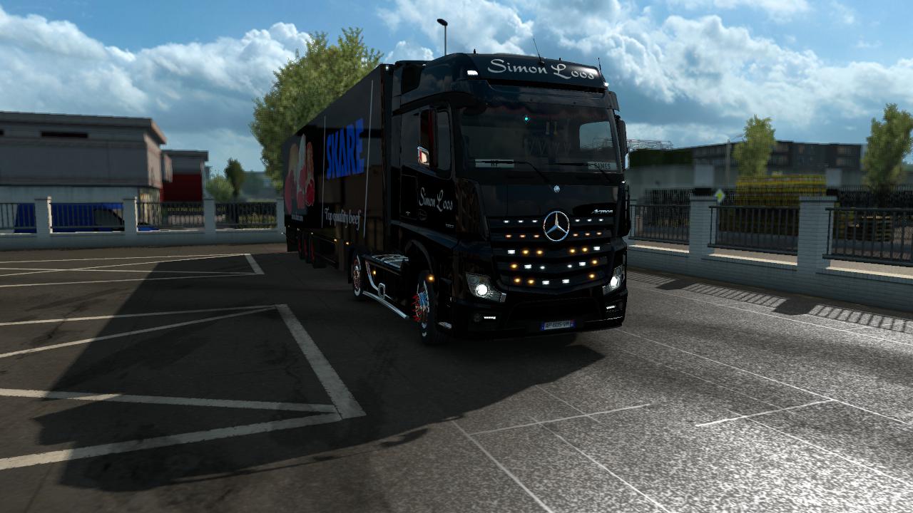 Mercedes Actros 1 Skin