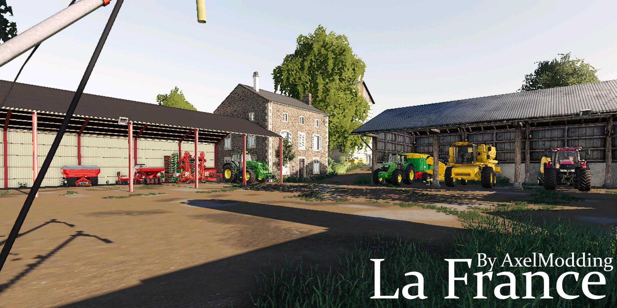 FS19 - La France Map V1.0  Farming Simulator 19  Mods.club