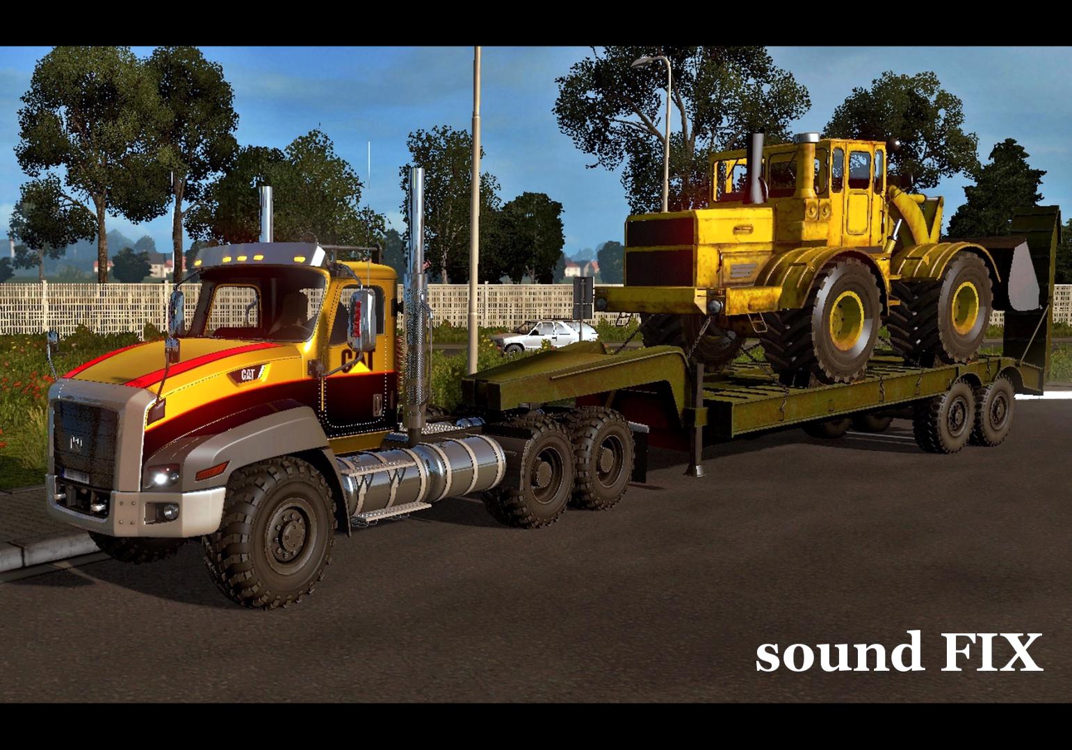 ATS - Caterpillar CT660 Sound Fix Mod (1.38.x)