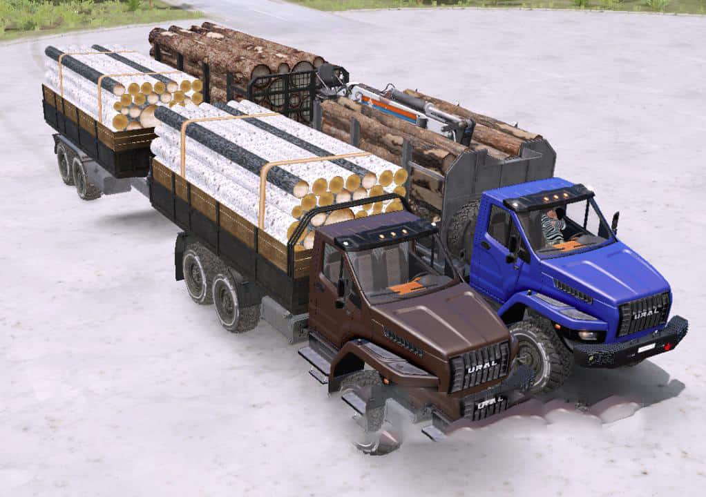 Spintires:Mudrunner - Ural Next Limited Truck V12.24.20