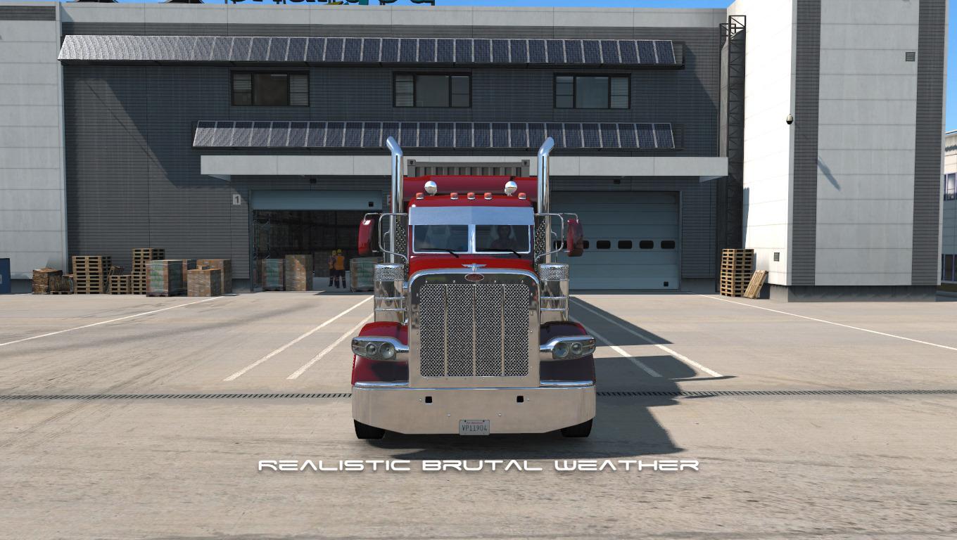 ATS - Realistic Brutal Weather V2.8 (1.38.x)