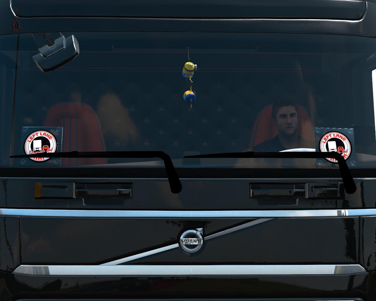 ETS2 - Left Lane Traffic Window Lightbox Mod (1.36.x)