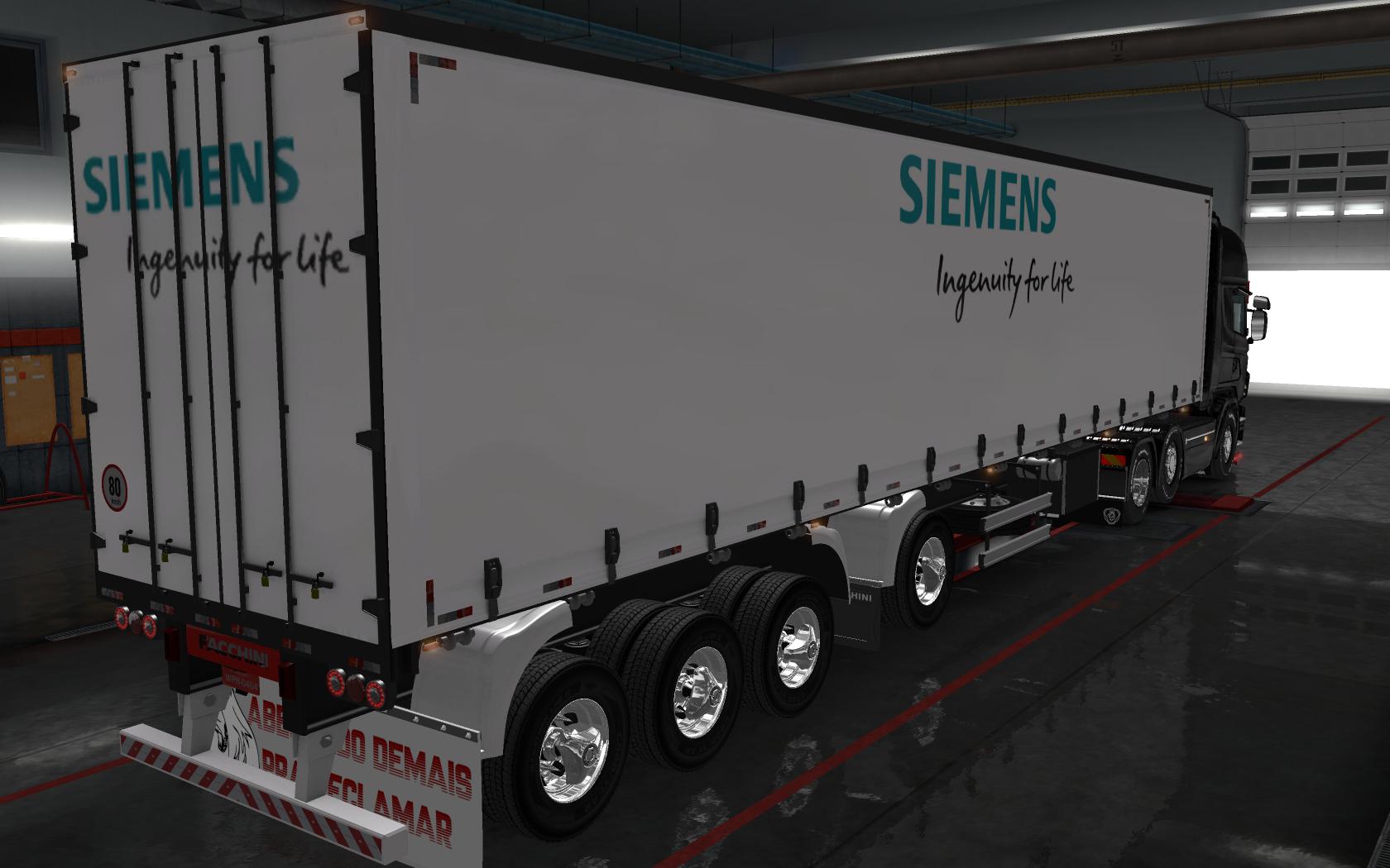 ETS2 - Skin Pack De Reboques Sider Facchini (1.35.X)