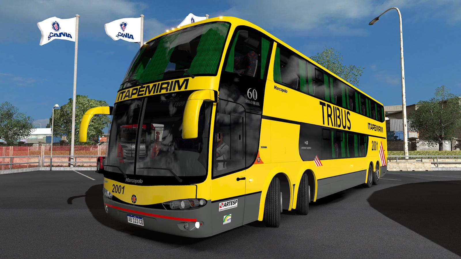 ETS2 - Marcopolo G6 1800 DD Bus (1.36.x)