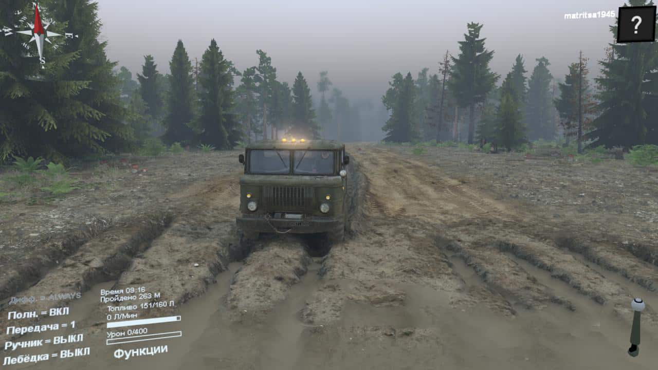 Spintires - True Road Map V1.0