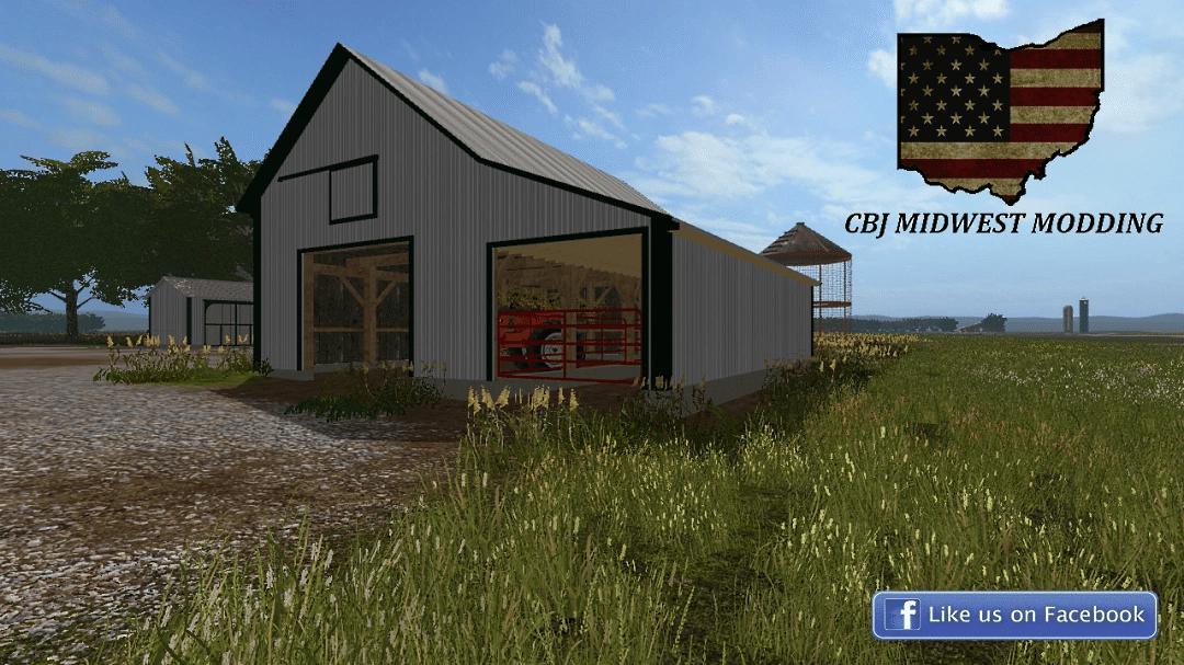 FS19 - 36x40 Old Building V1.0