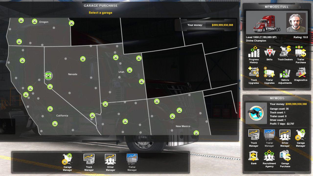 Ats Full Save Game Full Map 137x American Truck Simulator Modsclub