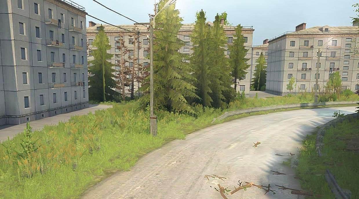 Spintires:Mudrunner - Stone Taiga Map V1.0
