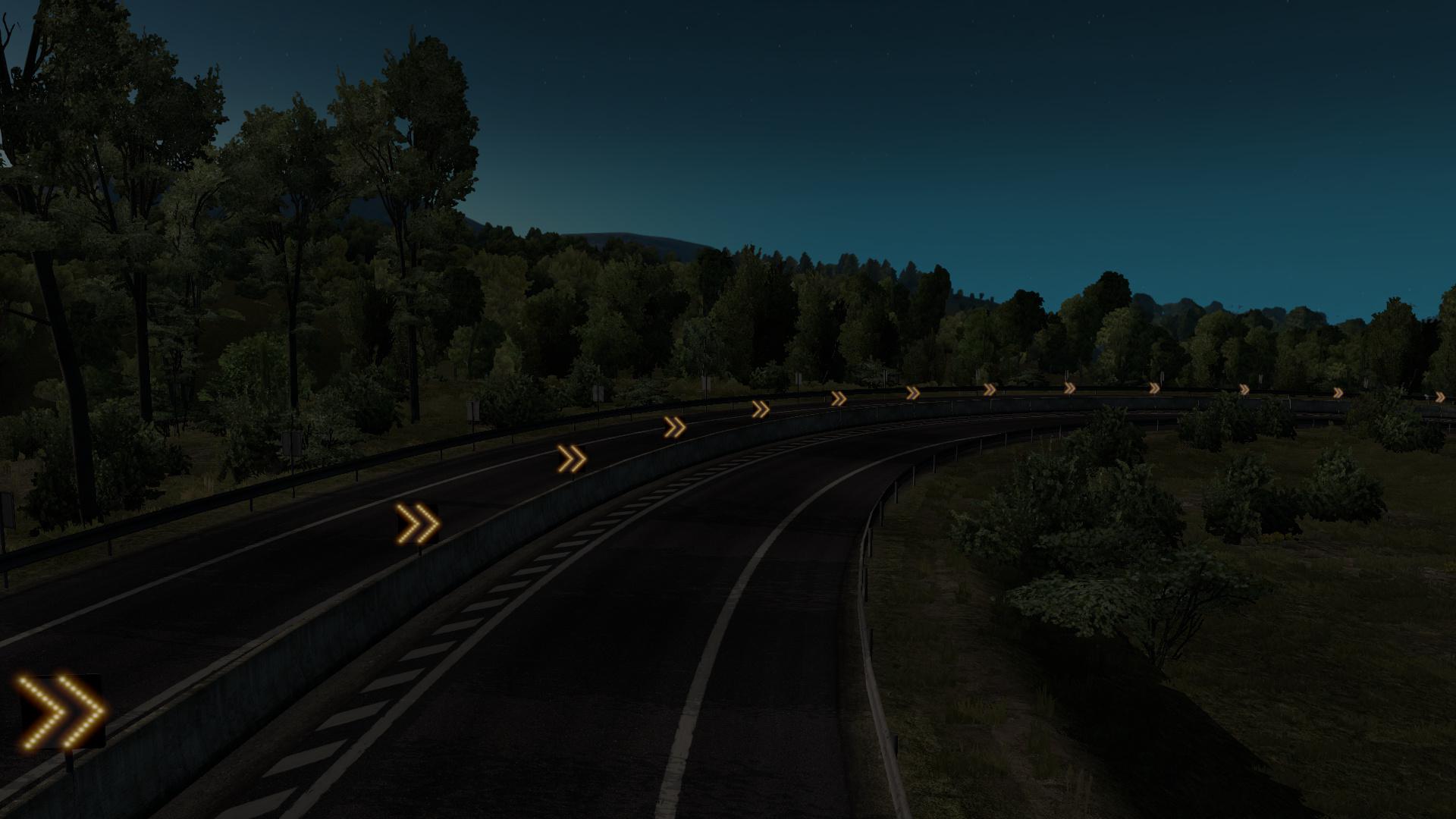 ETS2 - Dangerous Turn Lights Unofficial Update V2.2 (1.37.x)