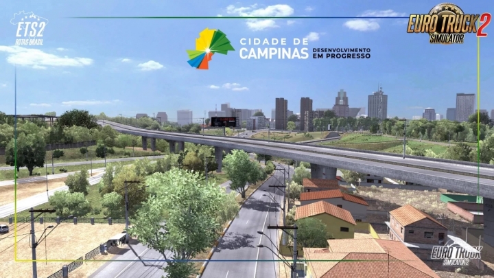 ETS2 - Mapa Rotas Brasil V1.0 (1.40.x)