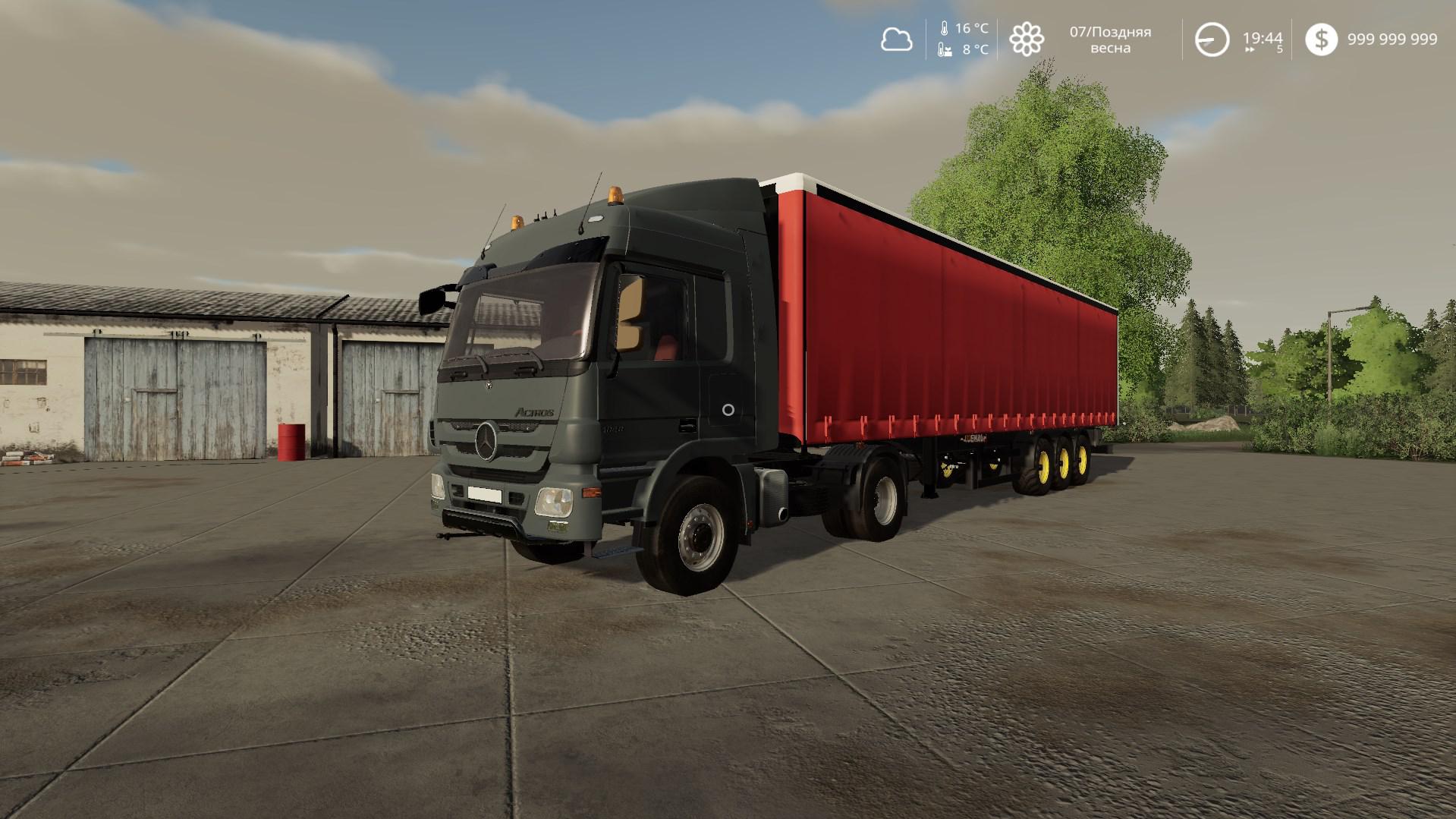 FS19 - Mercedes Actros Truck V1.0