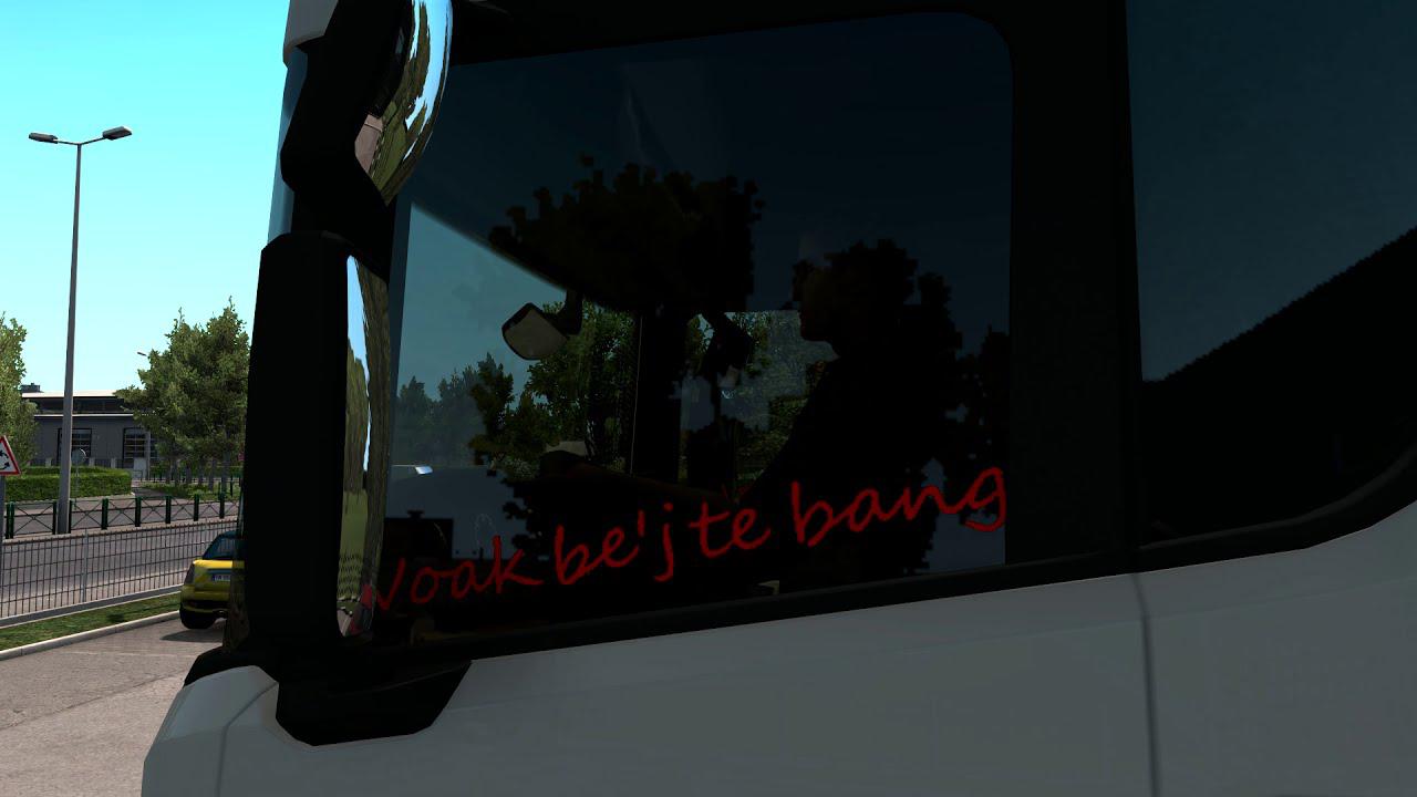ETS2 - Scania Nextgen Window Sticker Animation (1.39.x)