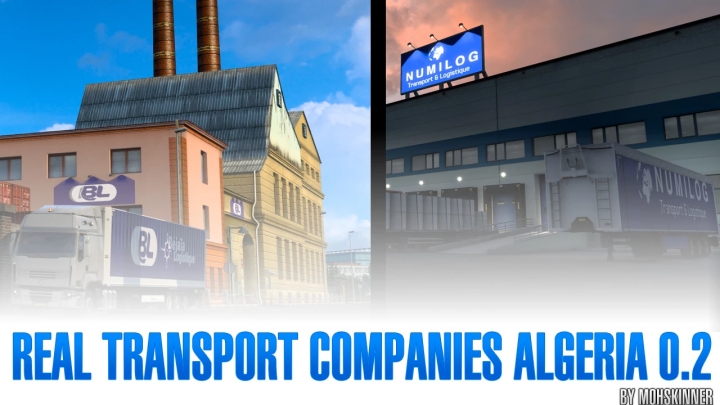 ETS2 - Real Transport Companies Algeria V0.2 (1.40.x)