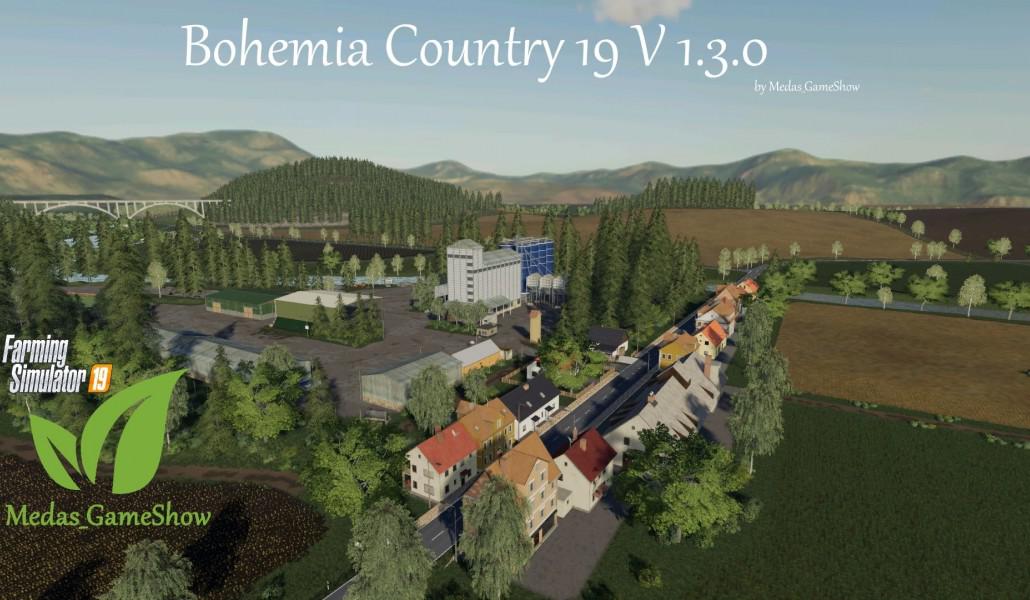 FS19 - Bohemia Country 19 Map V1.3