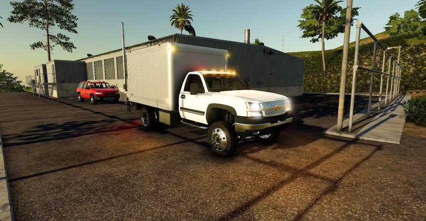 FS19 - Chevy 3500 Box Truck V1.0